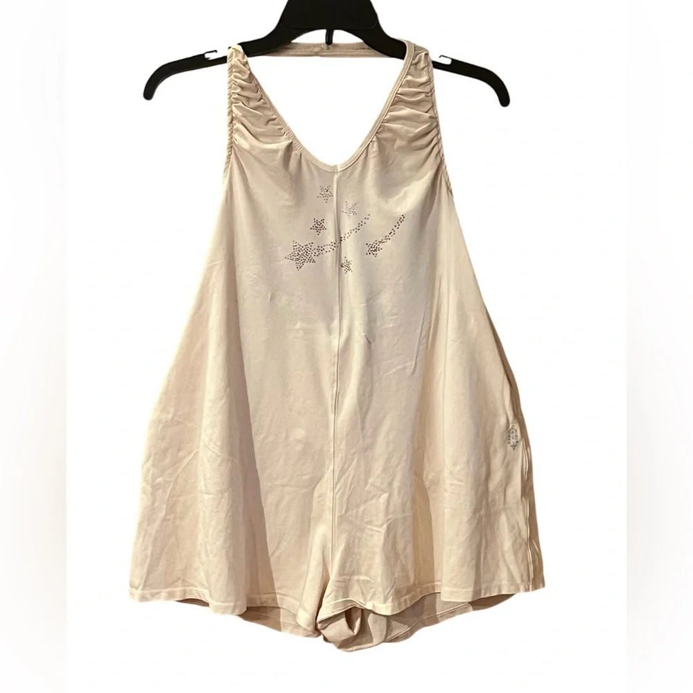 NWOT Free People Hot Shot Shooting Star Halter Romper